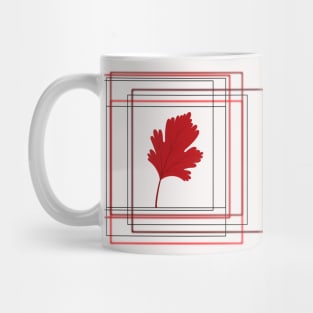 Leaf Abstract Mug